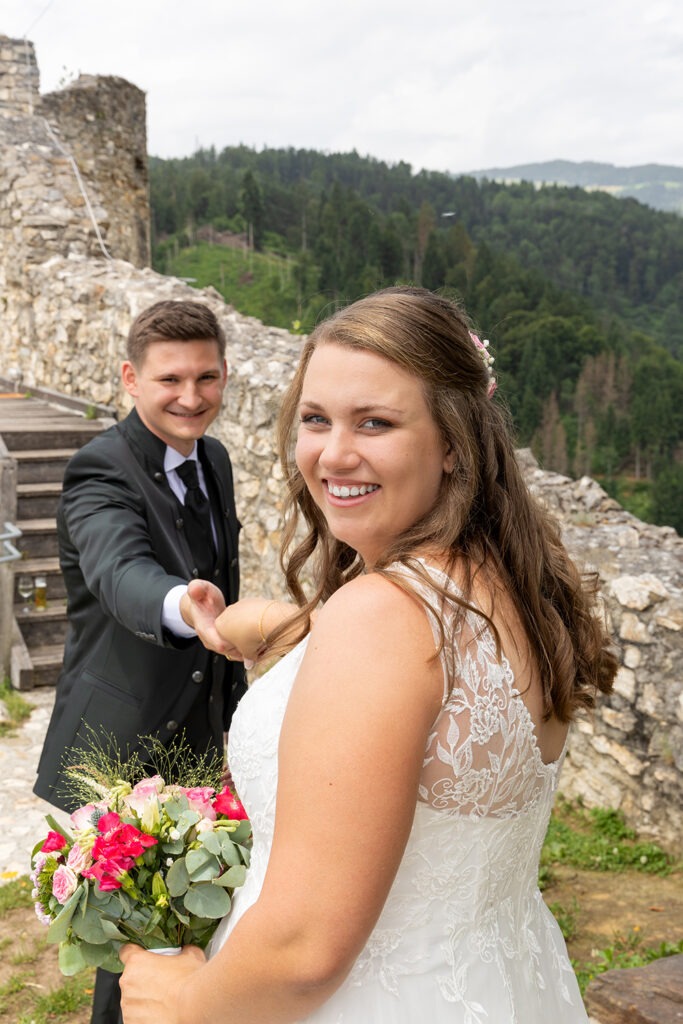 Hochzeit am Griffner Schloßberg